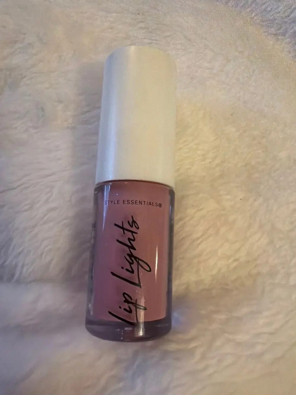 Style Essentials Lip Lights Prismatic Glossy Stain Mauve Pink 4mL Lip Gloss New